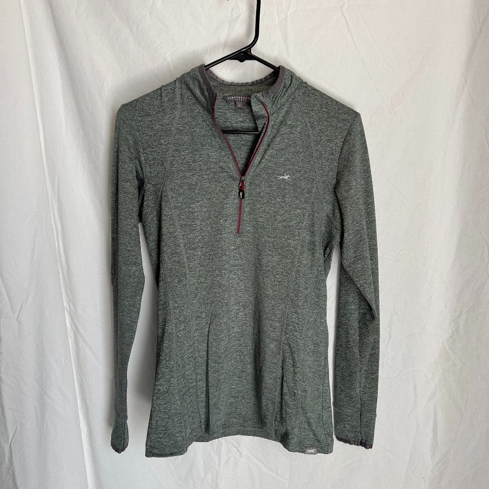 Schockemohle Sports Women's Long Sleeve Riding Shirt | Grey | Small